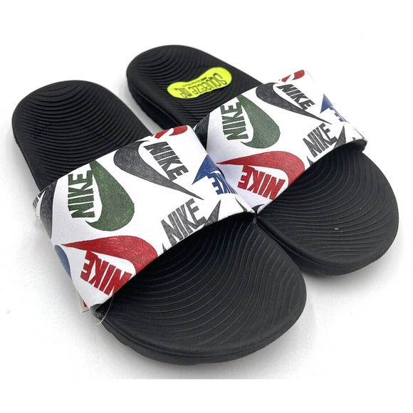 Nike Other - NEW Nike KAWA SLIDE SE JDI Unisex Kids' Sandal Black White US Sz 4 Y CT6619-010